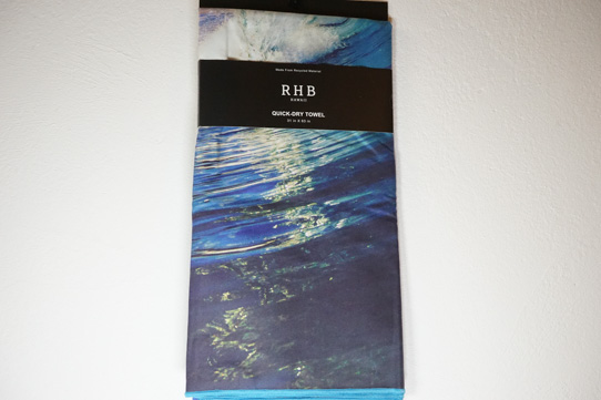 RHB  HAWAII  QUICK-DRY    タオル　blue