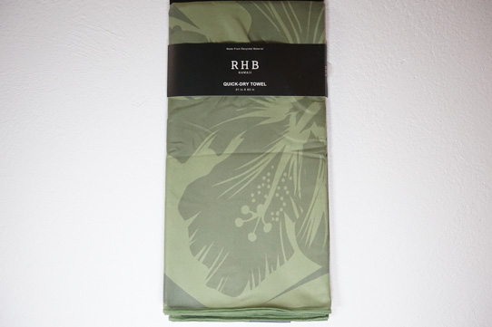 RHB  HAWAII  QUICK-DRY    タオル　green