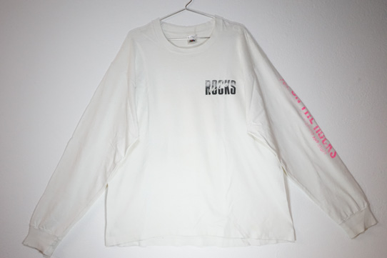 90's ON THE ROCKS Long-sleeve/90'sオンザロックス　ロングスリーブ