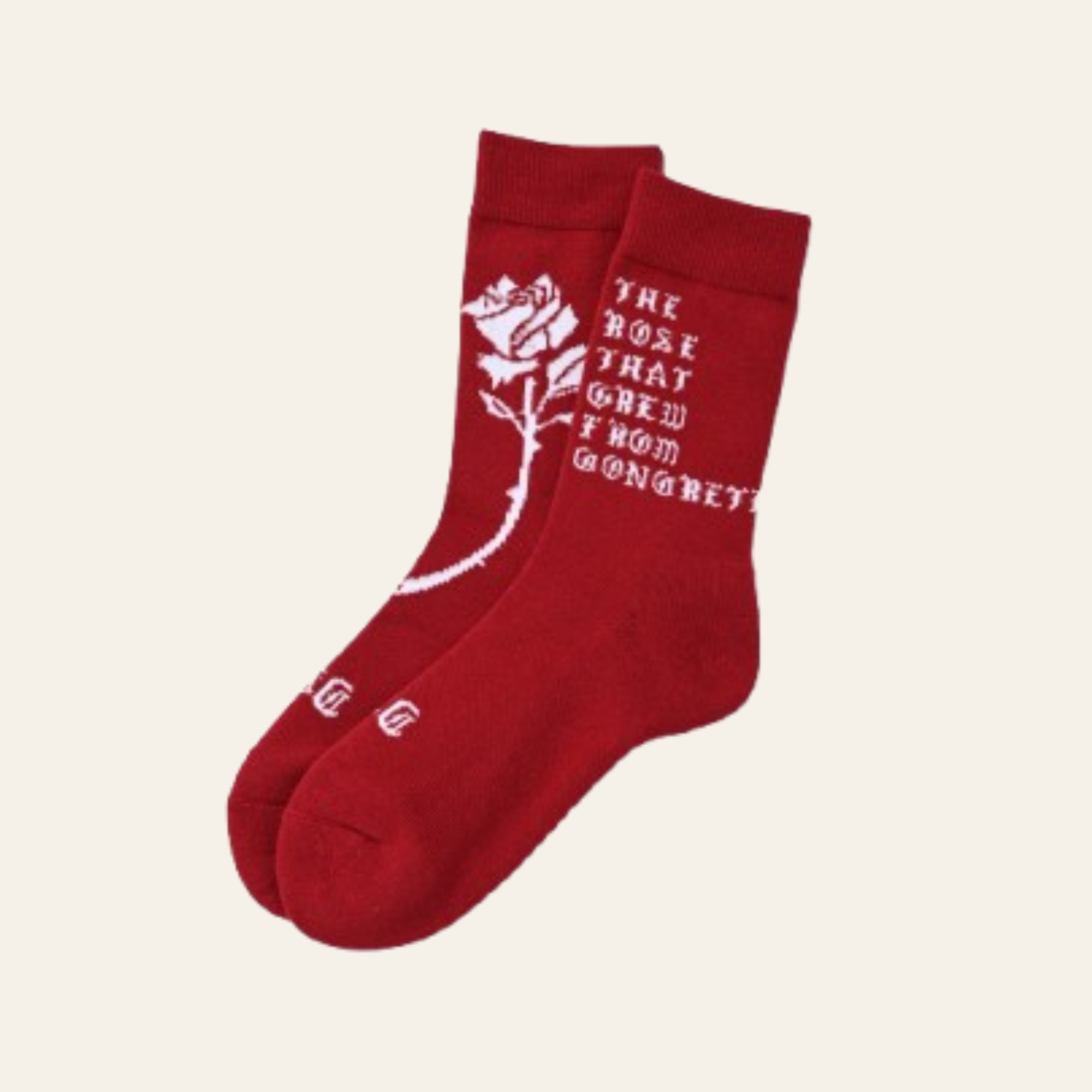 SSC THUG BLUES SOCKS　Red　ソックス