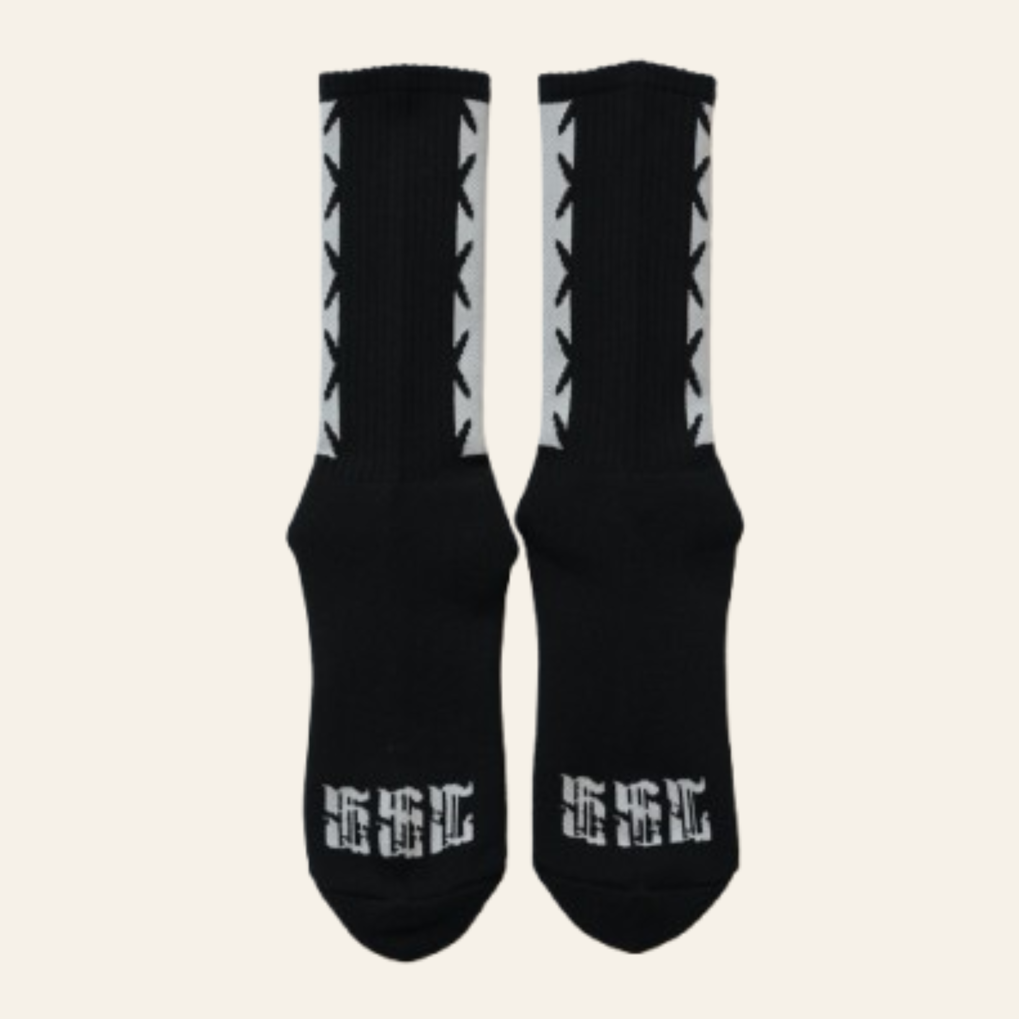 SSC x NEST Army Sports socks　Black  アーミースポーツソックス