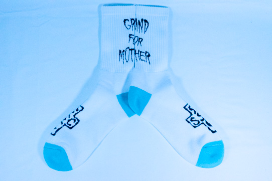 SSC Grind For Mother Socks White