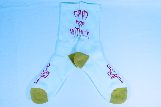 SSC Grind For Mother Socks Ivory