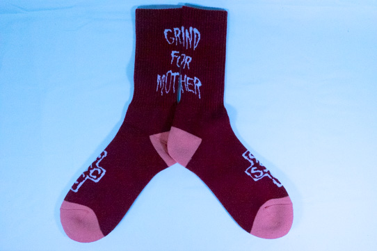 SSC Grind For Mother Socks Red