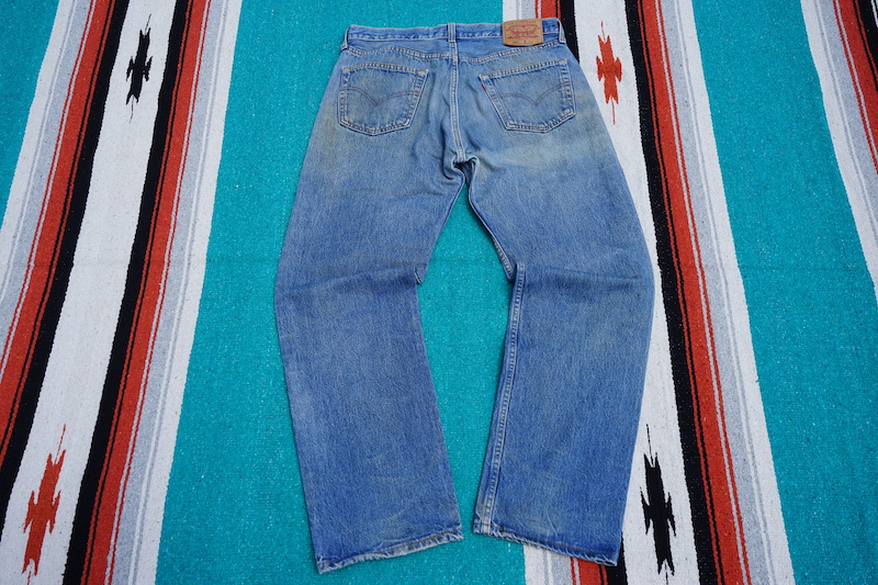 90s Levi’s/ﾘｰﾊﾞｲｽ 501 “Made In USA” Denim Pants　W34　L31